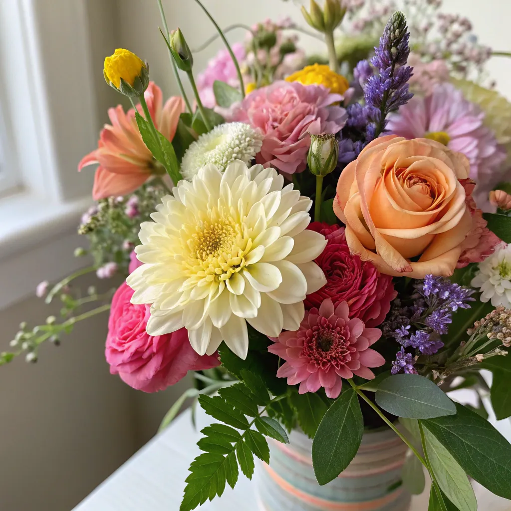 Beautiful bouquet of flowers