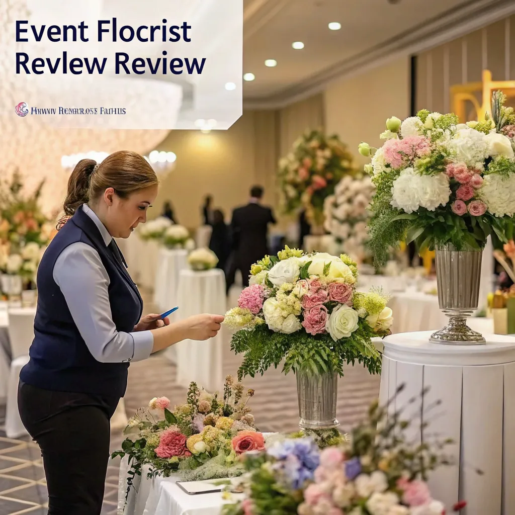 Event florist review photo